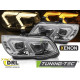 Osvetlenie Xenónové predné svetlá LED CHRÓM ŽLTÉDRL pre BMW E92 / E93 LCI 10-13 | race-shop.sk