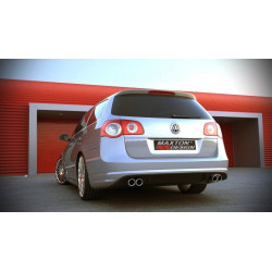 ZADNÝ NÁRAZNÍK SPOJLER VW PASSAT B6 ( R-LINE LOOK ) 2 VÝFUKY