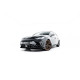 Body kit a vizuálne doplnky MAXTON DESIGN Street Pro predný splitter pre Cupra Leon ST / Hatchback Mk1 Facelift, čierna + lesklé klapky | race-shop.sk