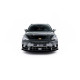 Body kit a vizuálne doplnky Street Pro Predný splitter Cupra Leon ST / Hatchback Mk1 Facelift (čierna-červená + lesklé klapky) | race-shop.sk