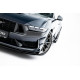 Body kit a vizuálne doplnky Street Pro Predný splitter + klapky Ford Mustang Dark Horse Mk7 (Čierna-Červená + lesklé klapky) | race-shop.sk