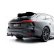 MAXTON DESIGN zadný splitter pre Audi A6 S-Line C9 (so zvislými lištami), lesklá čierna, V1
