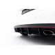 Body kit a vizuálne doplnky Street Pro Zadný Difúzor Mercedes-Benz A AMG-Line W176 (čierno-červený) | race-shop.sk