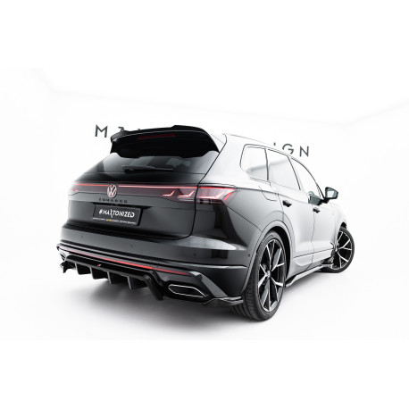 Body kit a vizuálne doplnky Zadný splitter (s vertikálnymi tyčami) Volkswagen Touareg R-Line Mk3 Facelift | race-shop.sk
