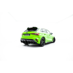 Zadný difúzor Street Pro Audi RS3 Sportback 8Y Facelift (červený)