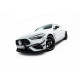 Body kit a vizuálne doplnky Street Pro Predný splitter Mercedes-AMG CLE 53 Aero C236 (čierno-červený) | race-shop.sk