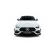 Body kit a vizuálne doplnky Street Pro Predný splitter + klapky Mercedes-AMG CLE 53 Aero C236 (čierny + lesklé klapky) | race-shop.sk