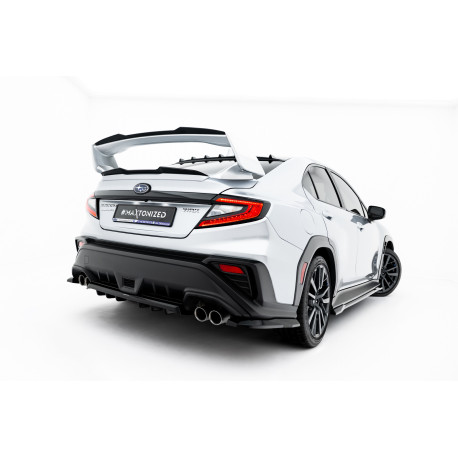Body kit a vizuálne doplnky Zadný splitter (s vertikálnymi tyčami) Subaru WRX STI Mk2 | race-shop.sk