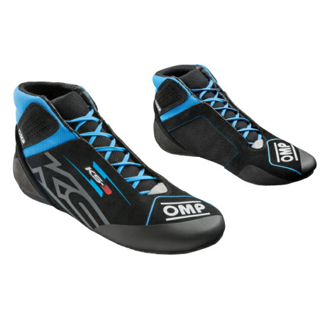Akcie topánky OMP KS-3 my2026, čierna/azúrová | race-shop.sk