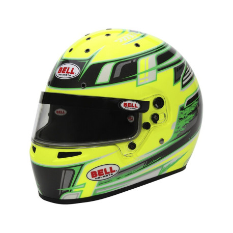 Uzatvorené prilby Kartingová prilba BELL KC7-CMR PRO CHAMPION, antracitová/žltá | race-shop.sk