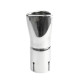 S jedným výstupom Koncovka výfuku RACES INOX 76mm, vstup 51mm - Lesklá | race-shop.sk