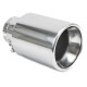 S jedným výstupom Koncovka výfuku RACES INOX 101mm, vstup 76mm - Lesklá | race-shop.sk