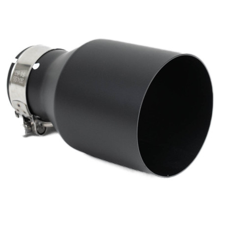 S jedným výstupom Koncovka výfuku RACES INOX 101mm, vstup 51mm - matná | race-shop.sk