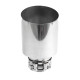 S jedným výstupom Koncovka výfuku RACES INOX 101mm, vstup 63mm - Lesklá | race-shop.sk