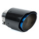 S jedným výstupom Koncovka výfuku RACES CARBON 114mm, vstup 76mm - Lesklá | race-shop.sk
