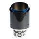 S jedným výstupom Koncovka výfuku RACES CARBON 89mm, vstup 54mm - Lesklá | race-shop.sk