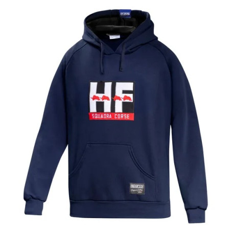 Mikiny a bundy Sparco mikina HF Squadra Corse, modrá | race-shop.sk