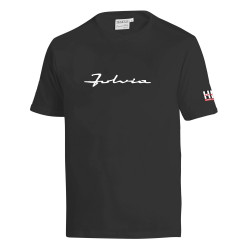 Tričko Sparco LANCIA HF FULVIA, čierne
