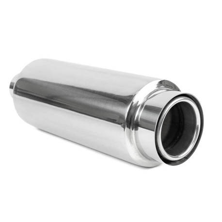 Okruhle - Dvojstenné Nerezový koncový tlmič RACES 26, vstup 2,36" (60mm) | race-shop.sk