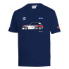 Spacro Martini Racing T-shirt LANCIA DELTA, blue marine