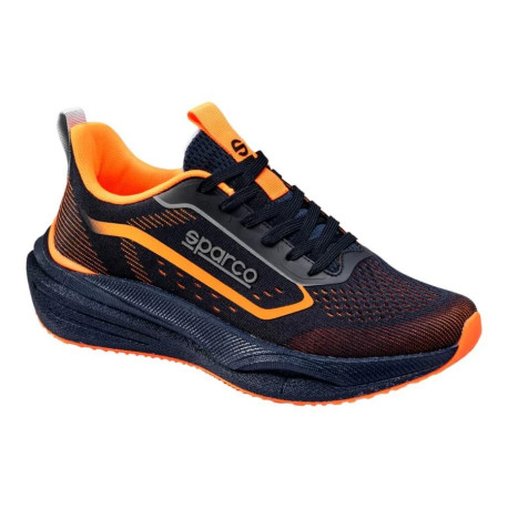 Pracovná obuv Topánky Sparco S-CAPE YOHAN 01, modro-oranžové | race-shop.sk