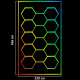 Svietidlá 14-Panel LED RGB Hexagon Honeycomb Garage Lightning | race-shop.sk