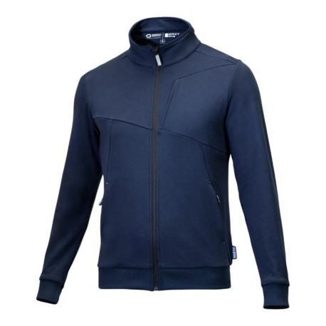 Mikiny a bundy Sparco Full Zip Grit mikina PLATA, modrá | race-shop.sk