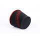 Univerzálne filtre Ramair Large Foam Filter Aluminium Base 90mm OD Red | race-shop.sk