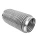 Pružná spojka (SS304 vystužená) Výfuková pružná spojka PRO 210x76mm, nerez | race-shop.sk