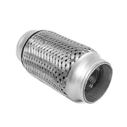 Výfuková pružná spojka 150x63mm, nerez