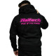 Mikiny a bundy HALFTECH "CLASSIC" hoodie, black/pink | race-shop.sk