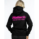 Mikiny a bundy HALFTECH "CLASSIC" hoodie, black/pink | race-shop.sk
