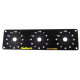 Haltech Haltech Triple Switch Panel Only includes Yellow & Red knobs | race-shop.sk