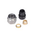 Haltech Haltech 1/4" Mild Steel Weld-on Kit - inc Nut and Ferrule | race-shop.sk