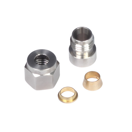 Haltech Haltech 1/4" Stainless Steel Weld-on Kit inc Nut and Ferrule | race-shop.sk