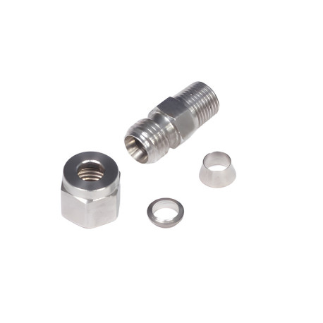Haltech Haltech 1/4" Stainless Compression Fitting Kit 1/8" NPT Thre | race-shop.sk