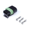 Haltech Plug and Pins Only Delphi 3 Pin Single Row Flat Coil