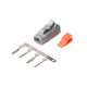 Haltech Haltech Plug and Pins Only Male Deutsch DTM-4 Conn (7.5 Amp) | race-shop.sk