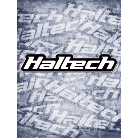 Haltech Haltech Haltech Sticker 400mm - Black & White | race-shop.sk