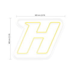 Haltech Neon Sign 600mm x 460mm EU Plug