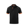 SPARCO TECH POLO TW, black/orange