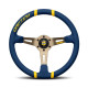 Volanty 3-ramenný volant MOMO DRIFTING 350mm, modré microfibre | race-shop.sk