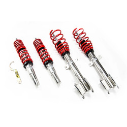 Športový výškovo nastaviteľný podvozokMTS STANCE SERIES pre Alfa Romeo 147 (937) 10/00 - 03/10 (Inox)