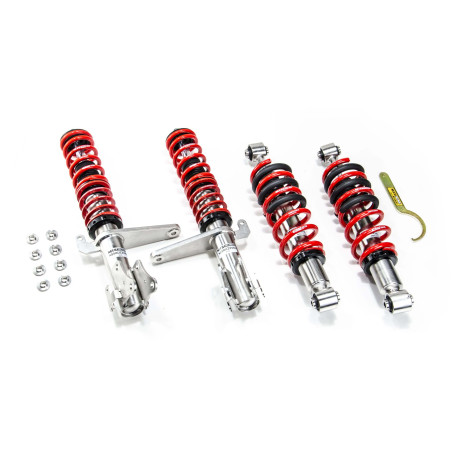 MTS Technik komplet Športový výškovo nastaviteľný podvozokMTS STANCE SERIES pre Audi 80 B4 Avant (8C) 09/91 - 01/96 (Inox) | race-shop.sk