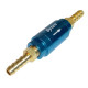 Palivové ventily Sytec Motorsport Oneway fuel valve with push on fittings (6mm) - Blue | race-shop.sk