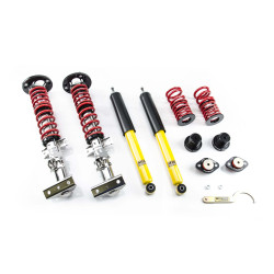 Športový výškovo nastaviteľný podvozokMTS STANCE SERIES pre BMW 3 Compact (E36) 01/94 - 08/00 (Inox)