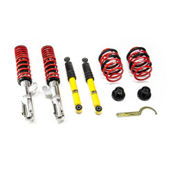 Športový výškovo nastaviteľný podvozok MTS STREET SERIES pre Opel ASTRA G Coupe (T98) 03/00 - 05/05 (Inox)
