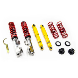 Športový výškovo nastaviteľný podvozok MTS STREET SERIES pre Opel ZAFIRA A MPV (T98) 04/99 - 06/05 (Inox)