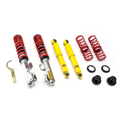 Športový výškovo nastaviteľný podvozokMTS COMFORT SERIES pre Opel ZAFIRA A MPV (T98) 04/99 - 06/05 (Inox)