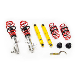 Športový výškovo nastaviteľný podvozok MTS STREET SERIES pre Opel ZAFIRA / ZAFIRA FAMILY B (A05) 07/05 - 04/15 (Inox)